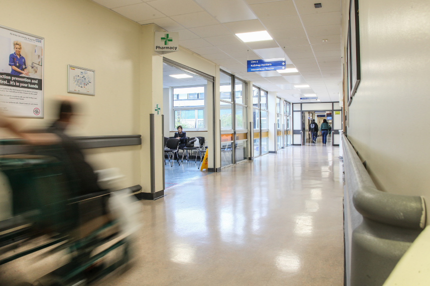 Pneumonia hospital ward