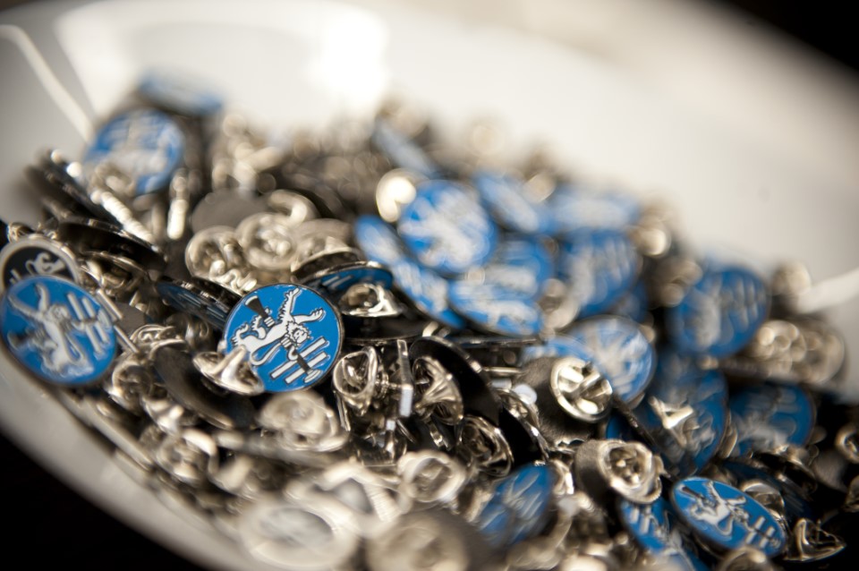 BT pins