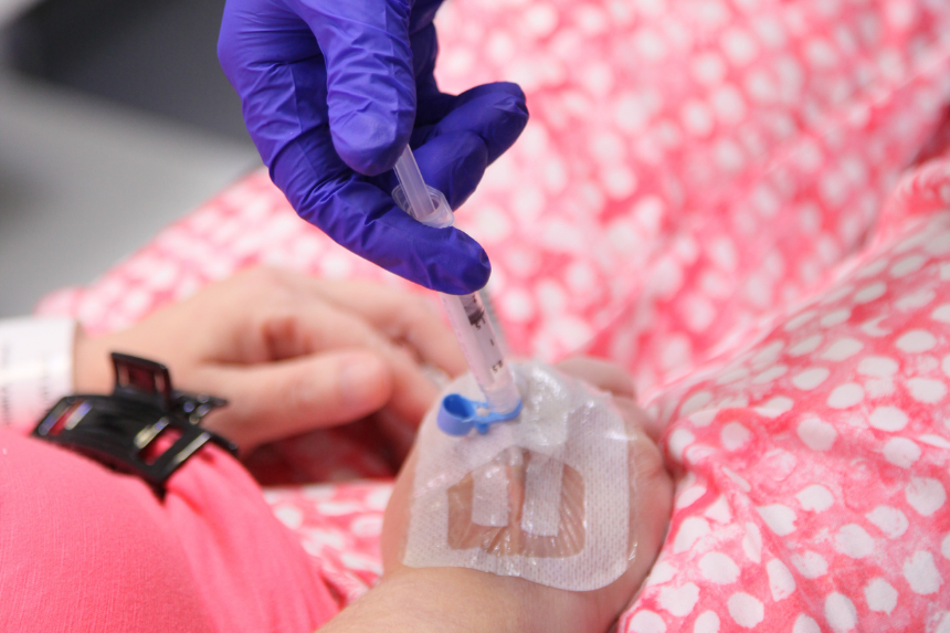 Bronchosphy injecting drugs