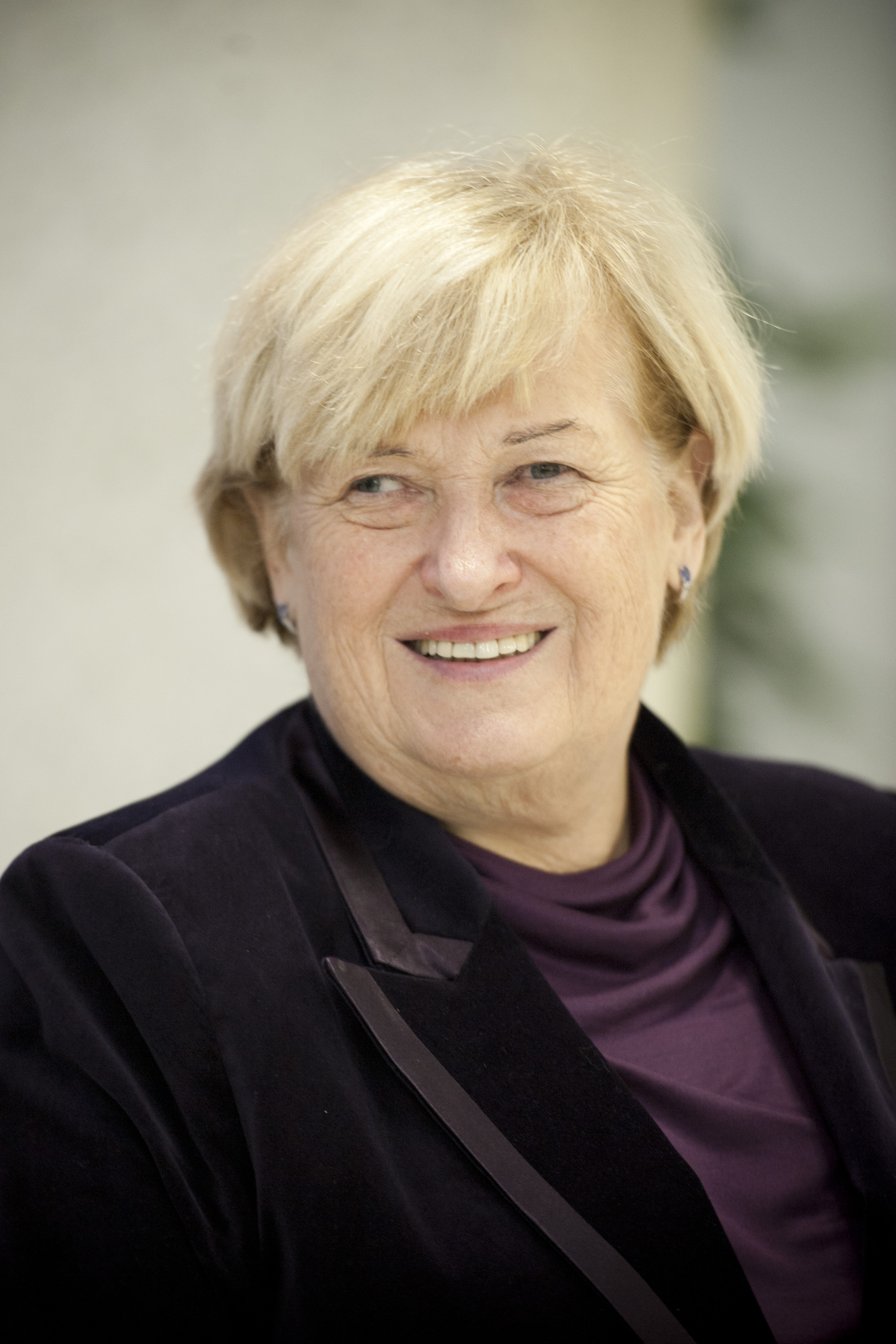 Professor Wisia Wedzicha smiling to camera